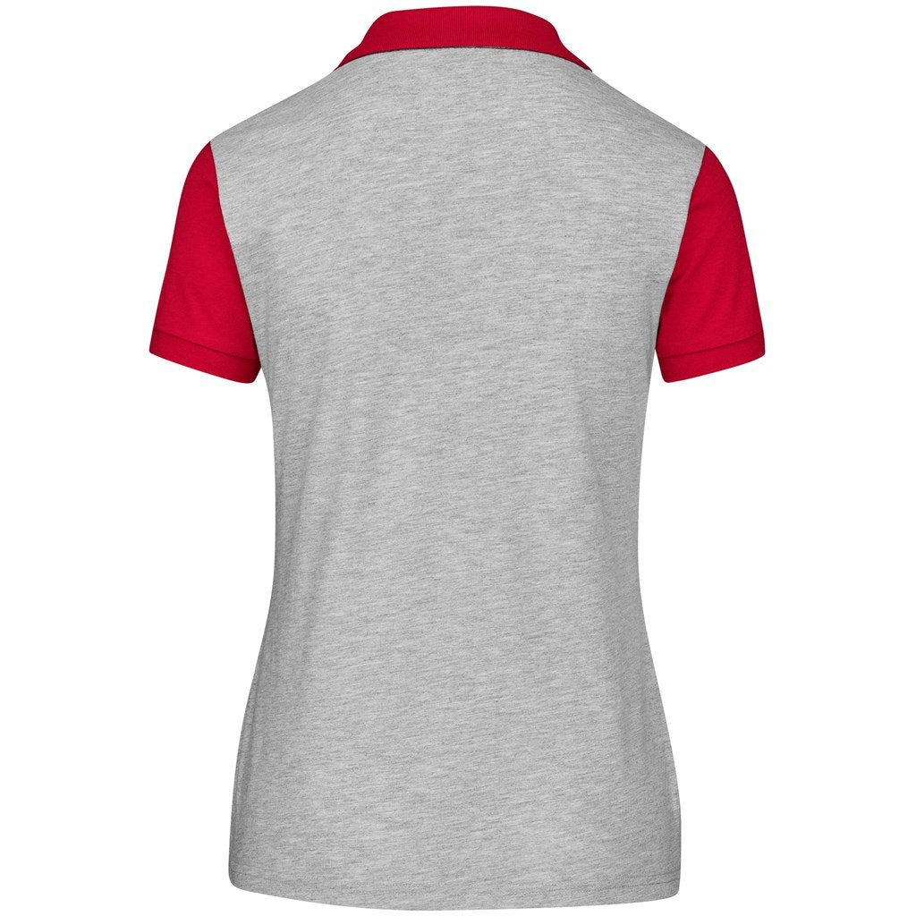 Polo de golf urbain pour femme - Rouge