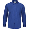 Chemise Viscount à manches longues pour homme - Bleu roi