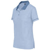 Polo de golf Verge pour femme - Bleu clair