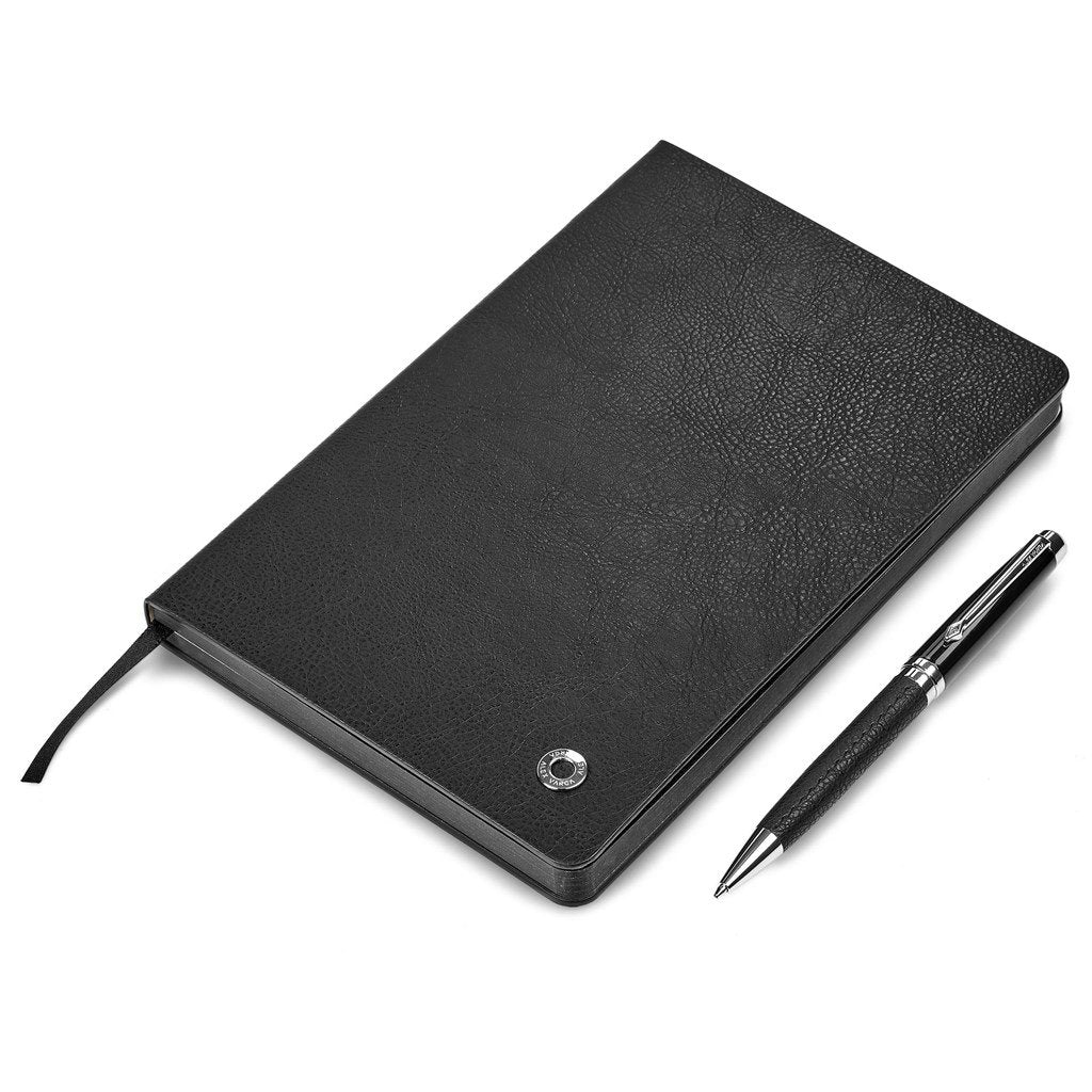 Ensemble carnet et stylo à couverture rigide Corinthia d'Alex Varga
