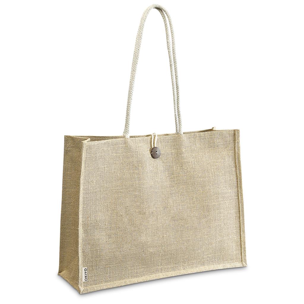 Sac fourre-tout en jute Okiyo Shinrin