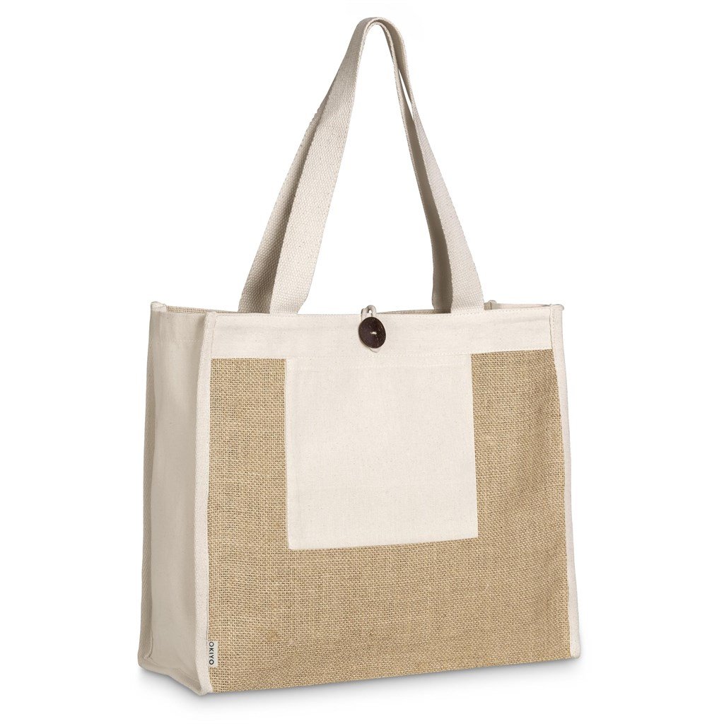 Cabas en jute et coton Okiyo Hikari