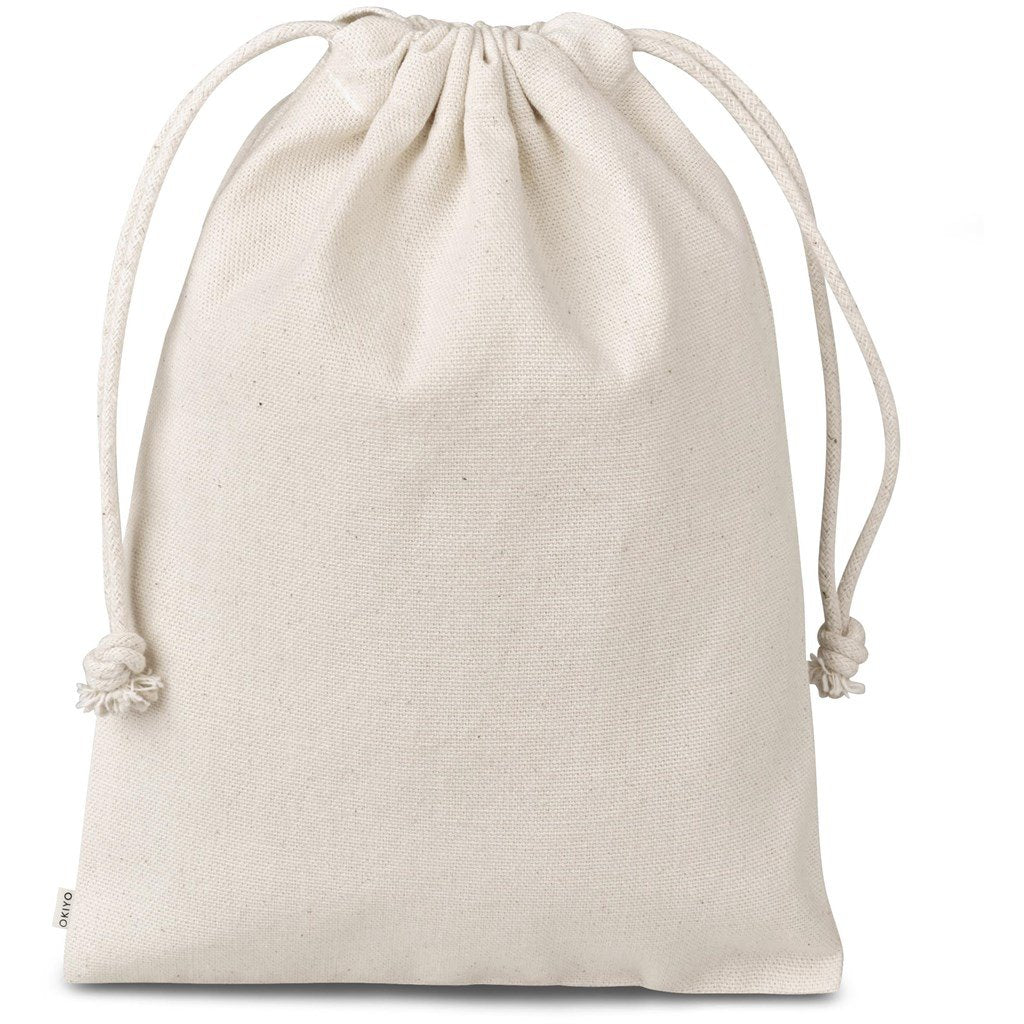 Bolsa Midi em algodão Okiyo Chikara com cordão