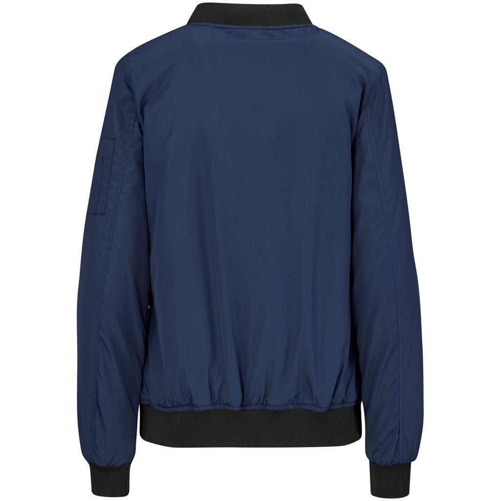 Blouson aviateur Crusader pour femme - Bleu marine