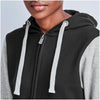 Camisola de mulher com capuz Princeton - Preto