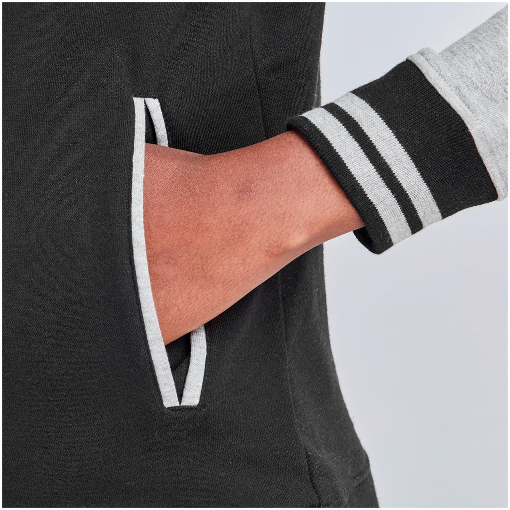 Camisola de mulher com capuz Princeton - Preto