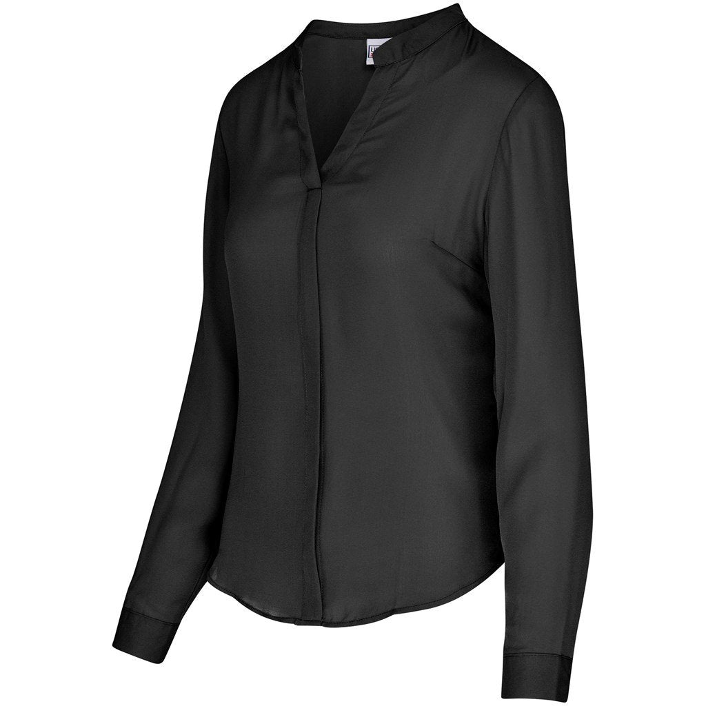 Blusa Ava de manga comprida para mulher