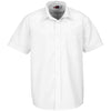 Chemise Washington à manches courtes pour homme - Blanc