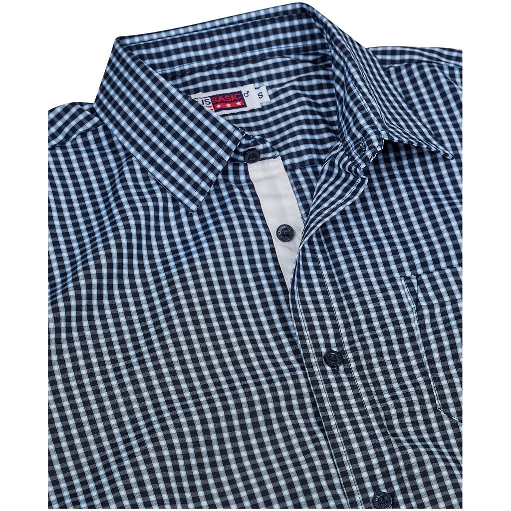 Chemise Kenton à manches longues pour femme - Bleu marine