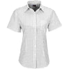 Chemise Aston à manches courtes pour femme - Blanc