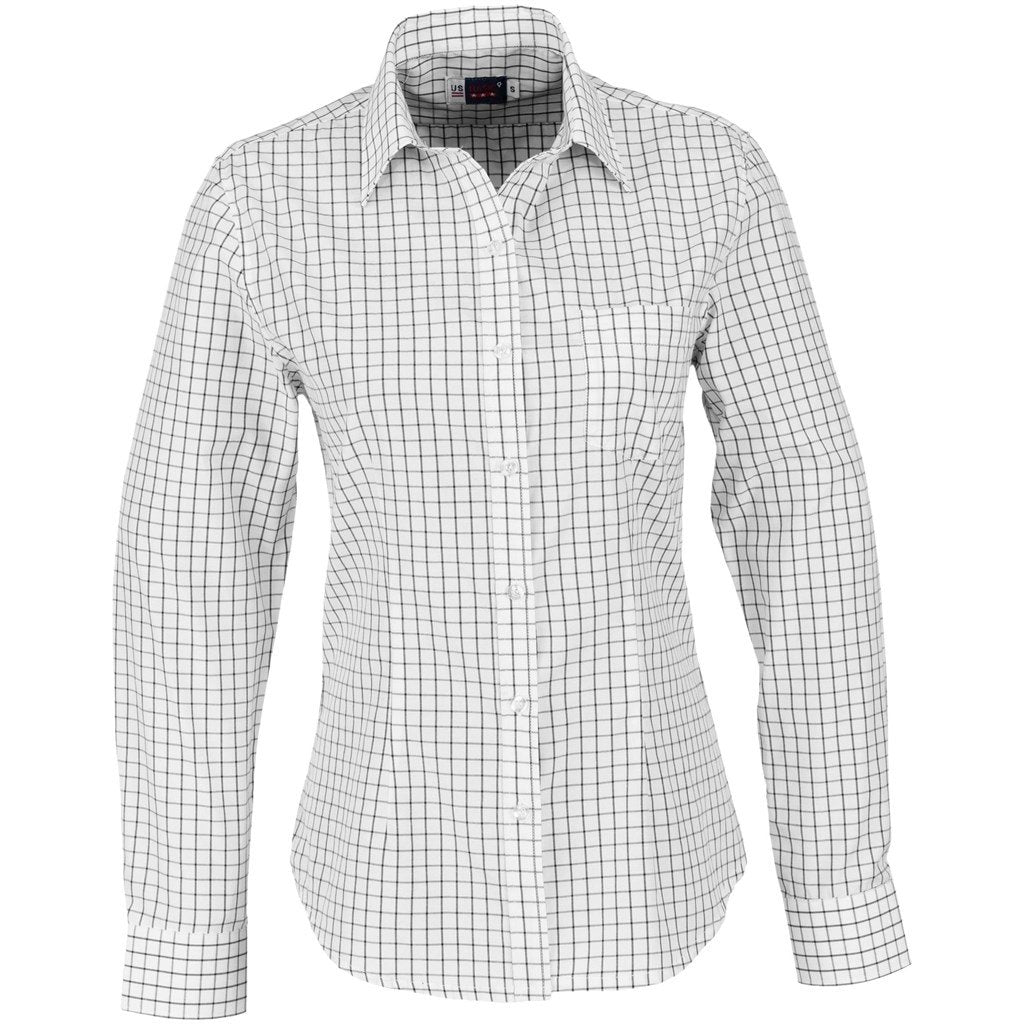 Chemise Aston à manches longues pour femme - Blanc