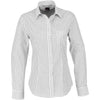 Chemise Aston à manches longues pour femme - Blanc