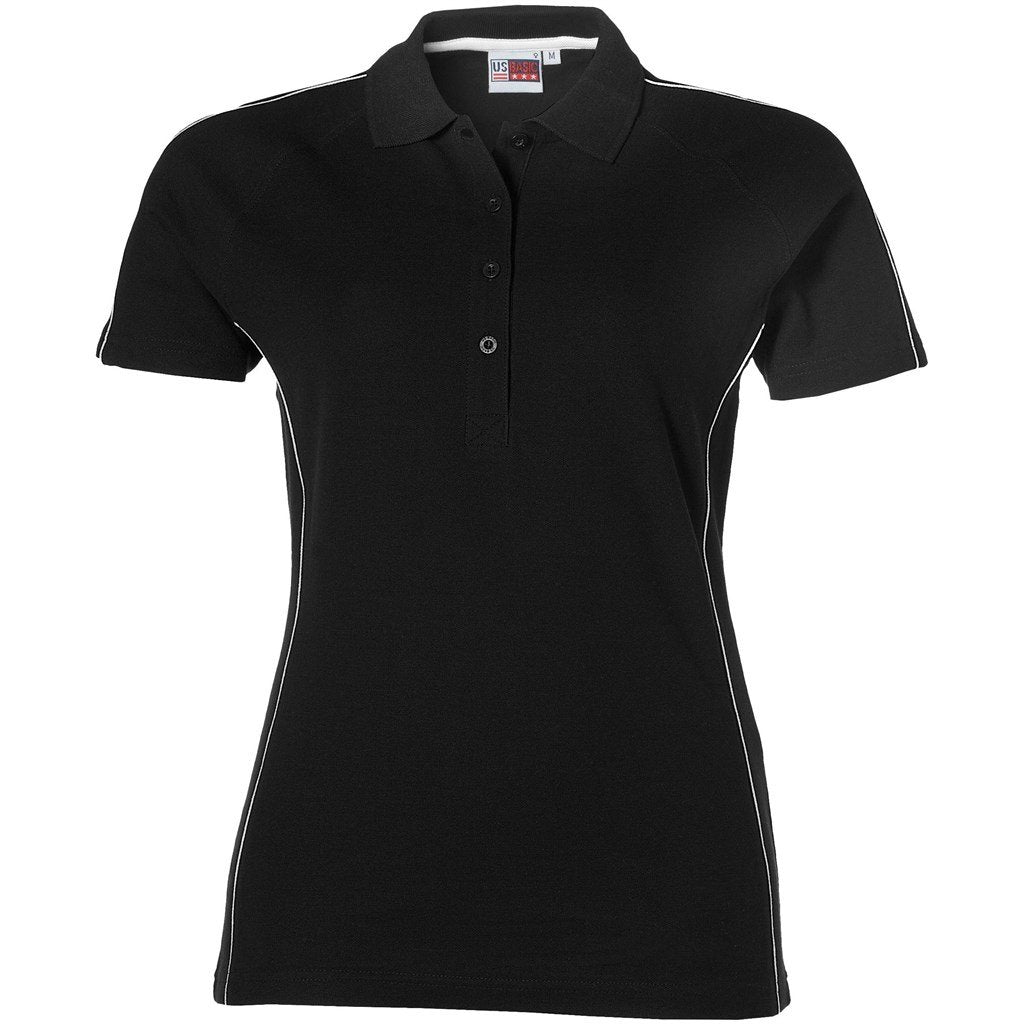 Polo de golf Pontiac pour femme - Noir