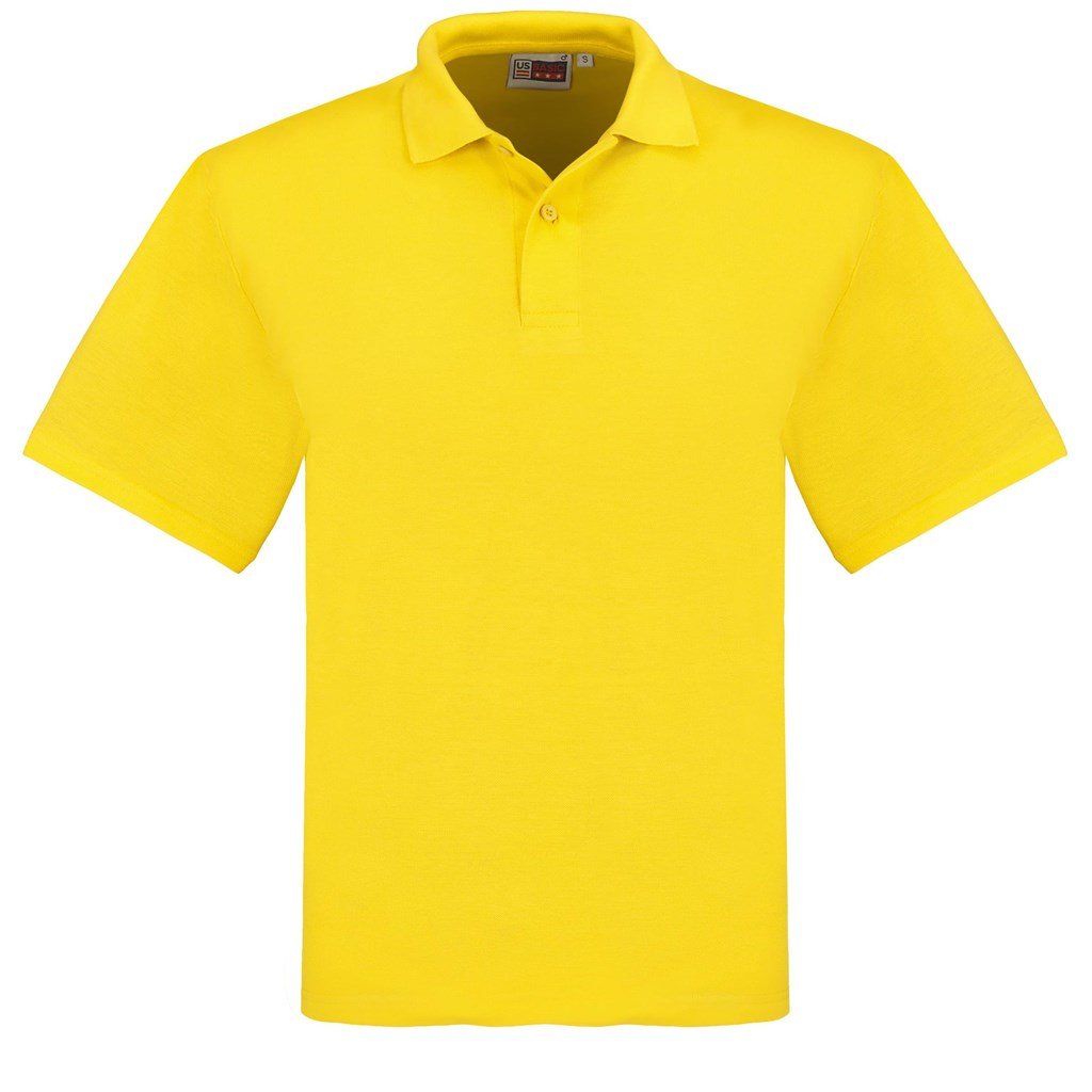 Polo de golf Elemental pour homme - Jaune