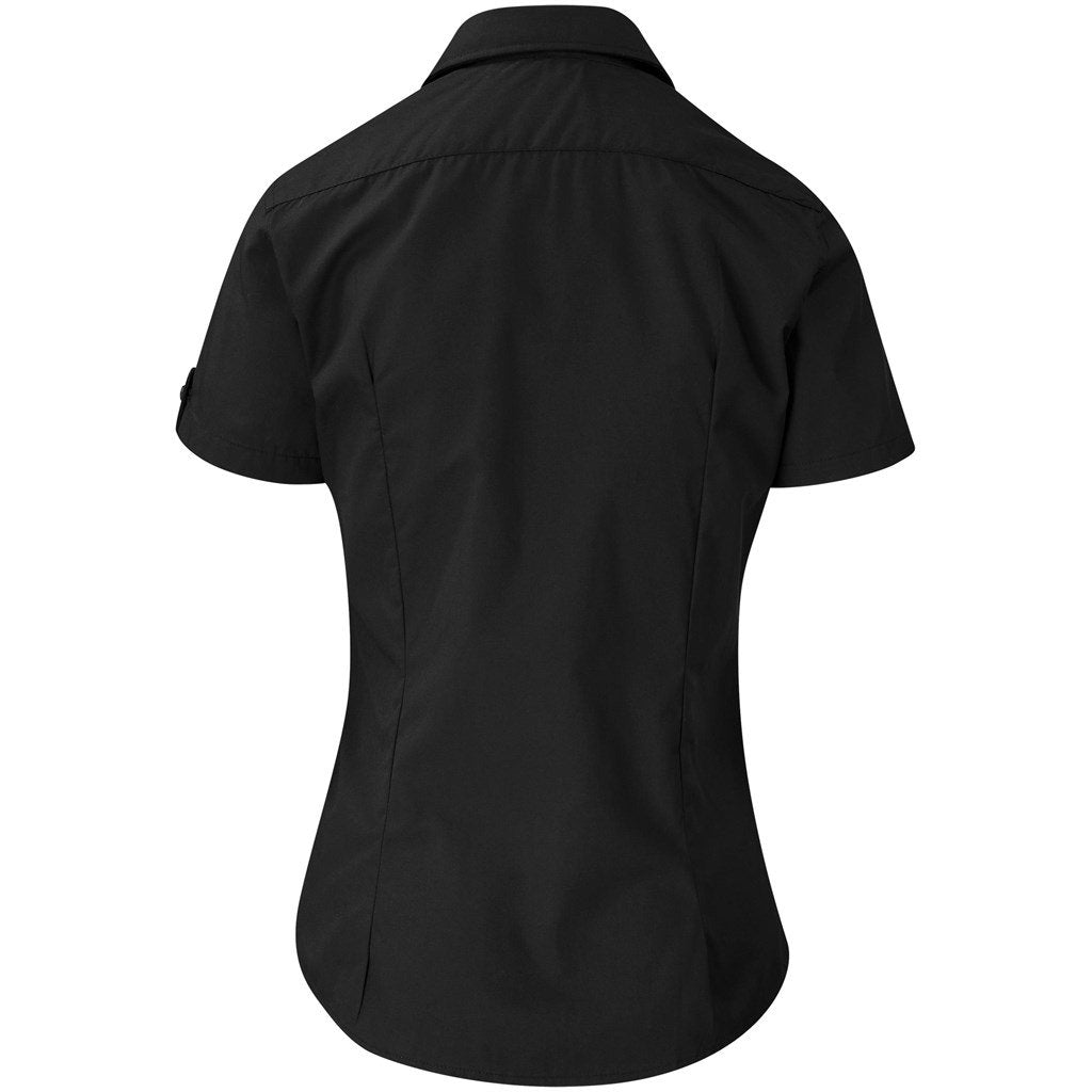 Camisa Kensington de manga curta para mulher