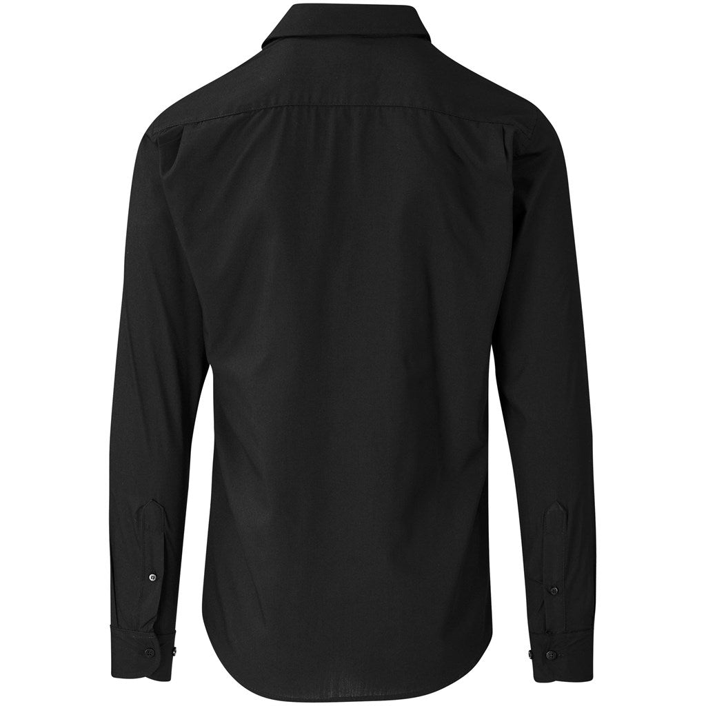 Camisa Kensington de manga comprida para homem