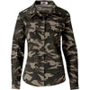Chemise Wildstone à manches longues pour femme - Camouflage
