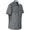 Chemise Windsor à manches courtes pour homme - Gris