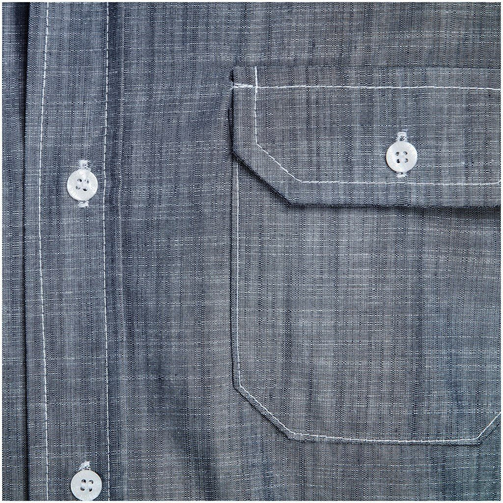 Chemise Windsor à manches longues pour homme - Bleu marine