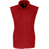 Bodywarmer en micro polaire Yukon pour hommes - Rouge
