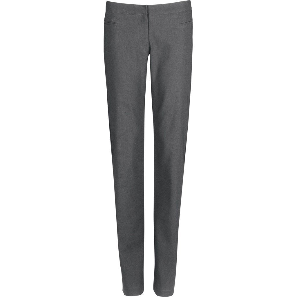 Pantalon Cambridge à devant plat pour femme - Gris