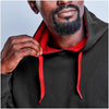 Camisola Solo para Homem com Capuz - Vermelho