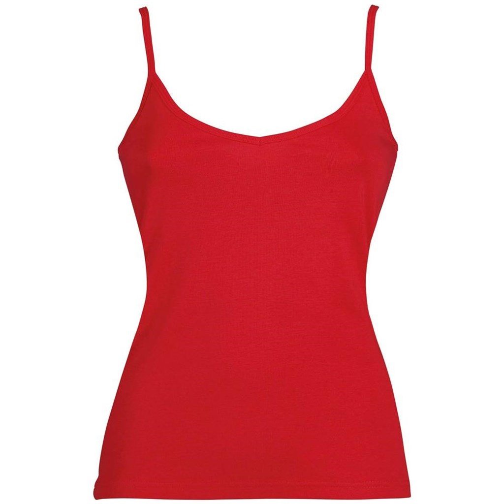 Haut spaghetti Lanai pour femme - Rouge