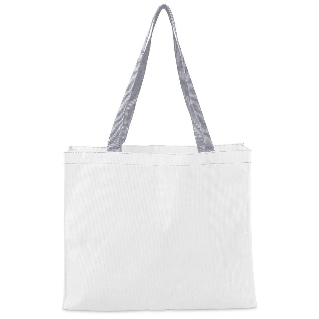 Saco de compras de PET reciclado Hoppla Menlyn Stitch-Bond