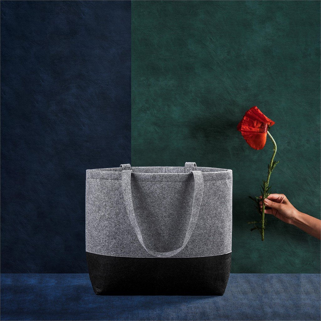 Bolsa grande em feltro PET reciclado Okiyo Toku