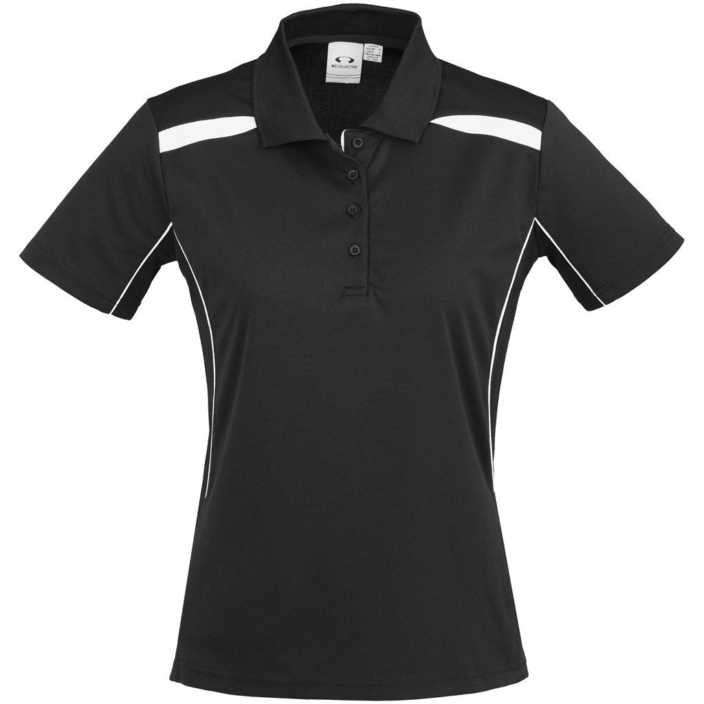 Polo de golf United pour femme - Noir