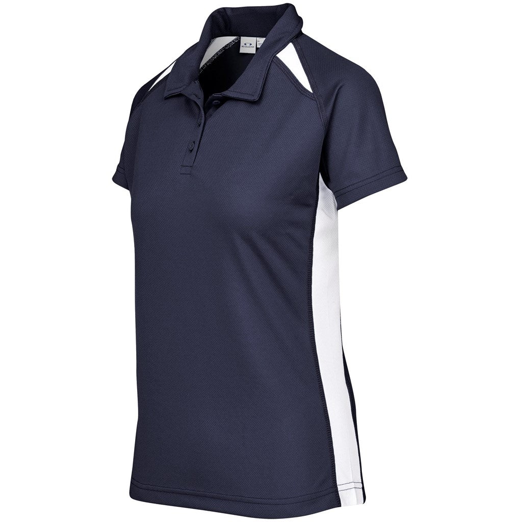 Camisola de golfe para mulher Splice - Azul-marinho