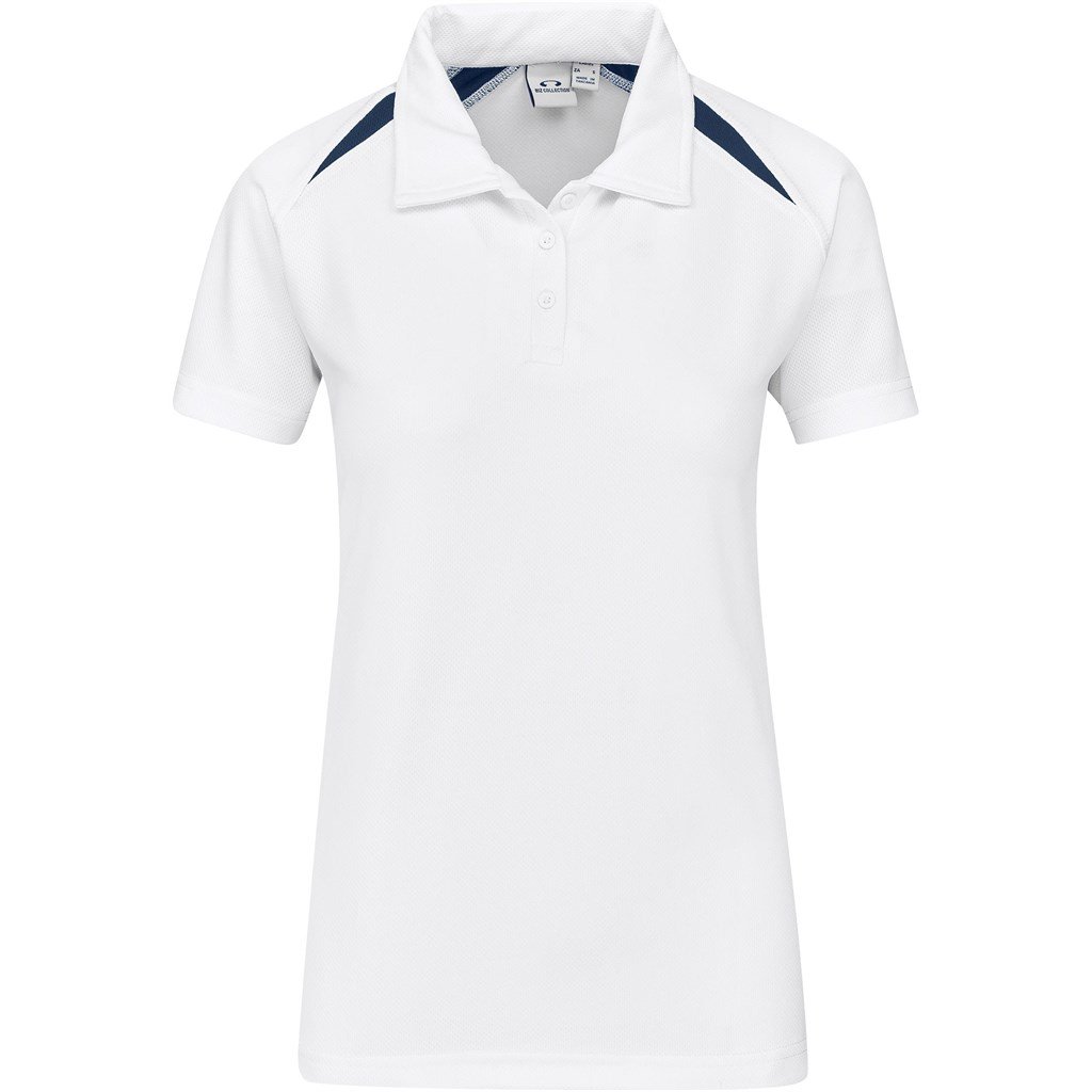 Polo de golf Splice pour femme - Blanc