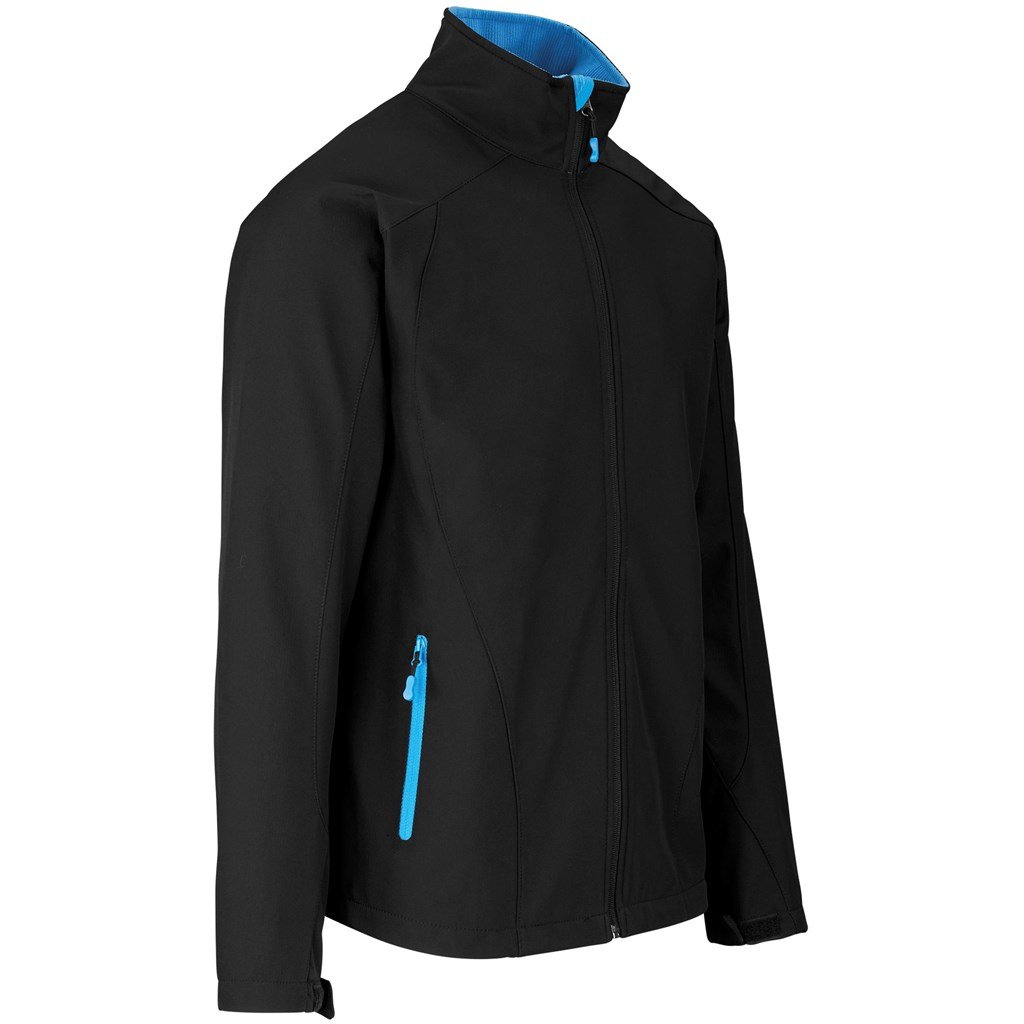 Casaco Softshell Homem Geneva - Preto Ciano