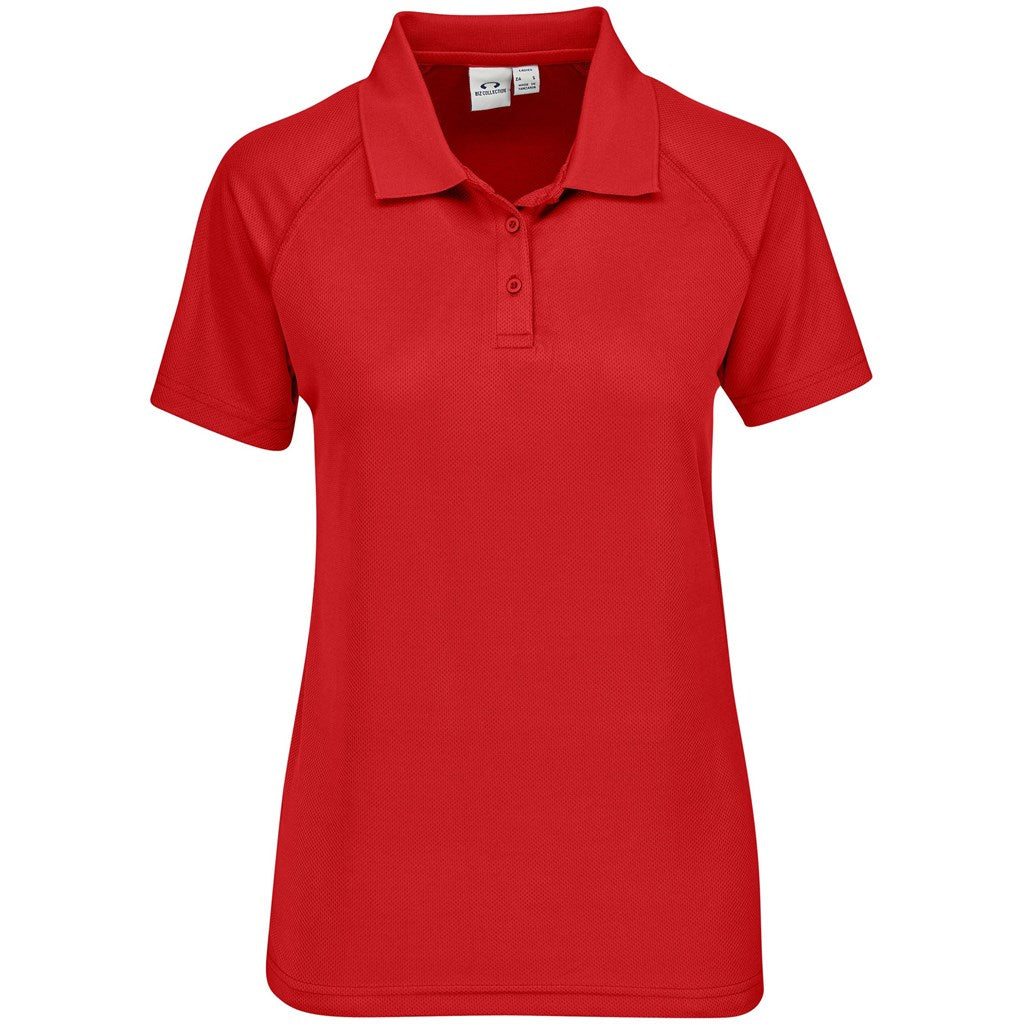 Camisola de golfe Sprint para mulher - vermelha