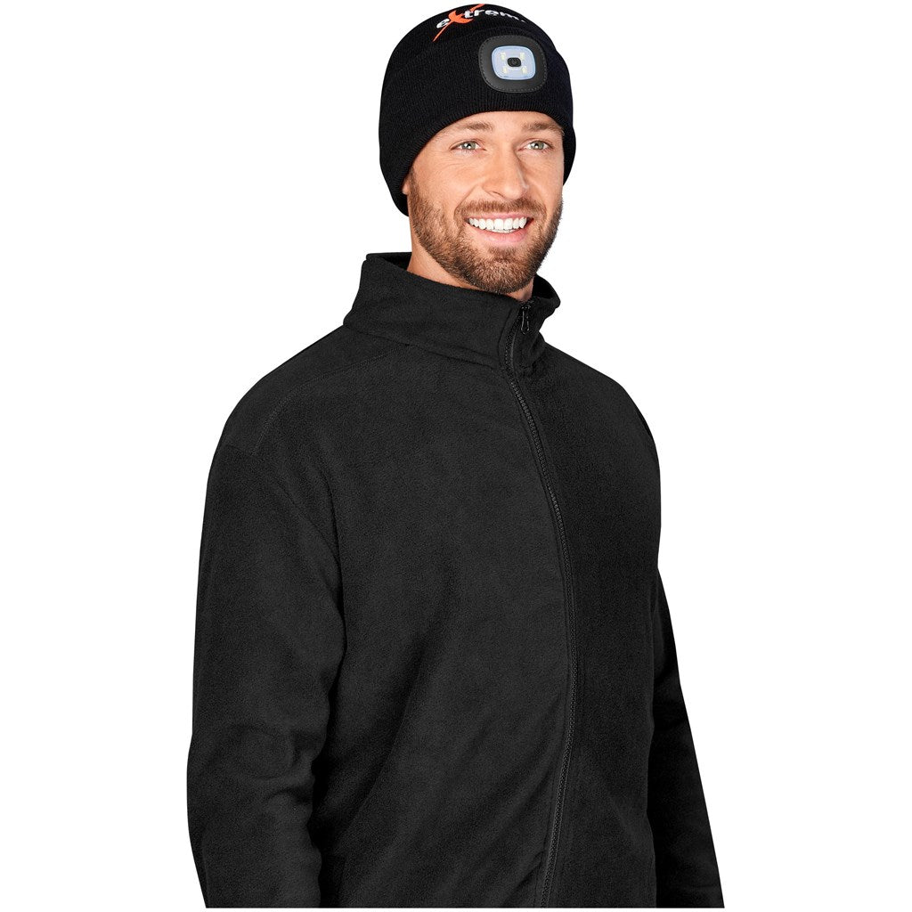 Gorro em acrílico com luz LED estelar