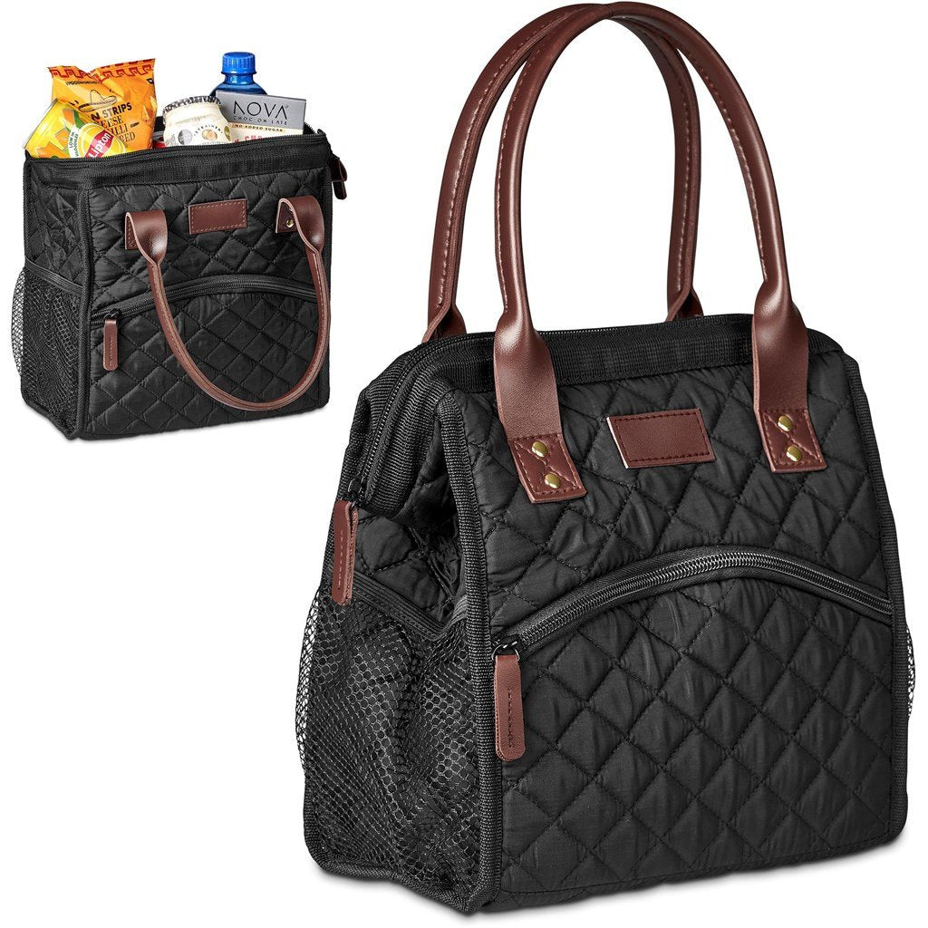 Refrigerador de almoço Kate Quilted para 12 latas