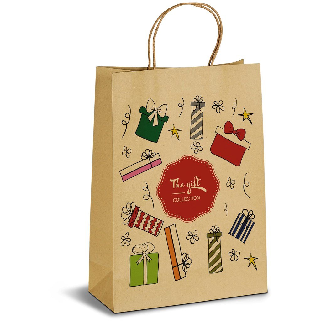 Pacote de amostras de embalagem Kraft personalizada de marca