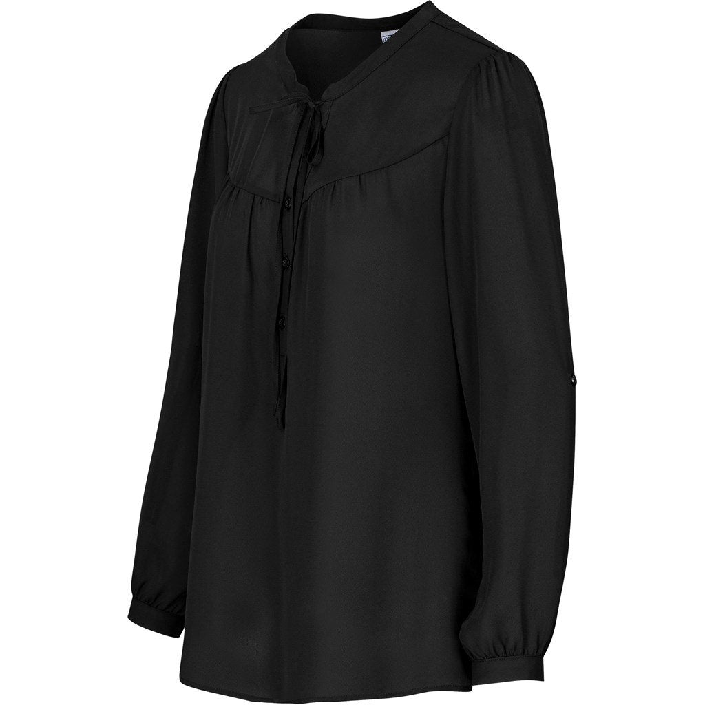 Blusa Candice de manga comprida para mulher