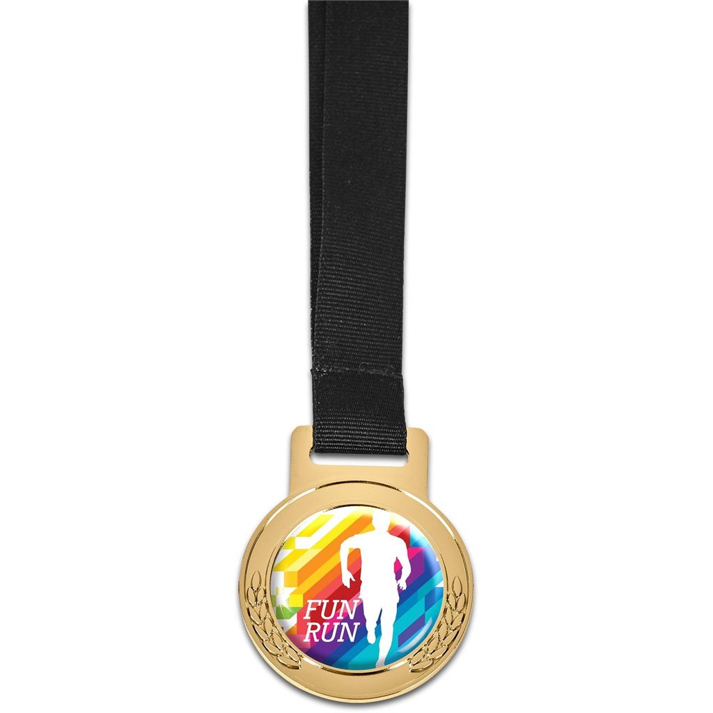 Medalha Altitude Achiever com cordão preto Petersham