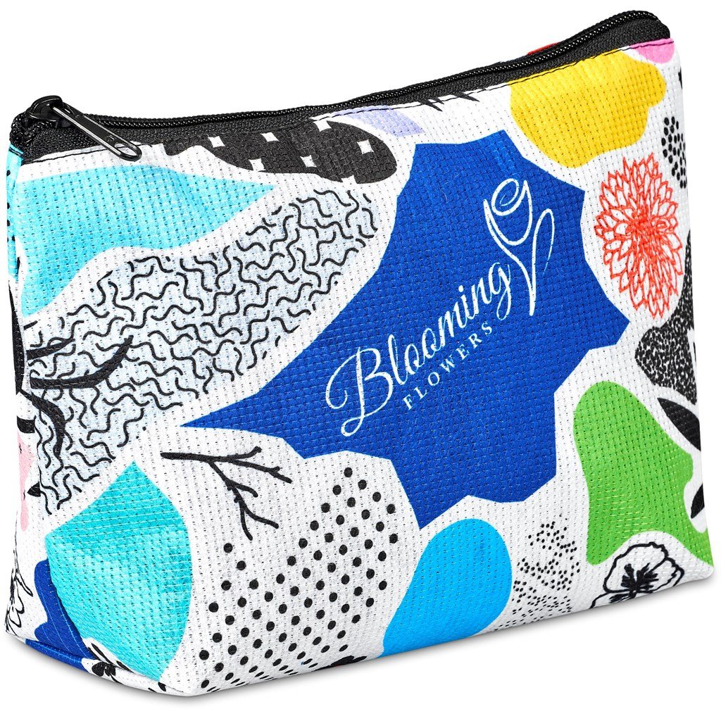 Échantillon de pré-production Hoppla Leanne, trousse de toilette midi en PET recyclé à coutures cousues