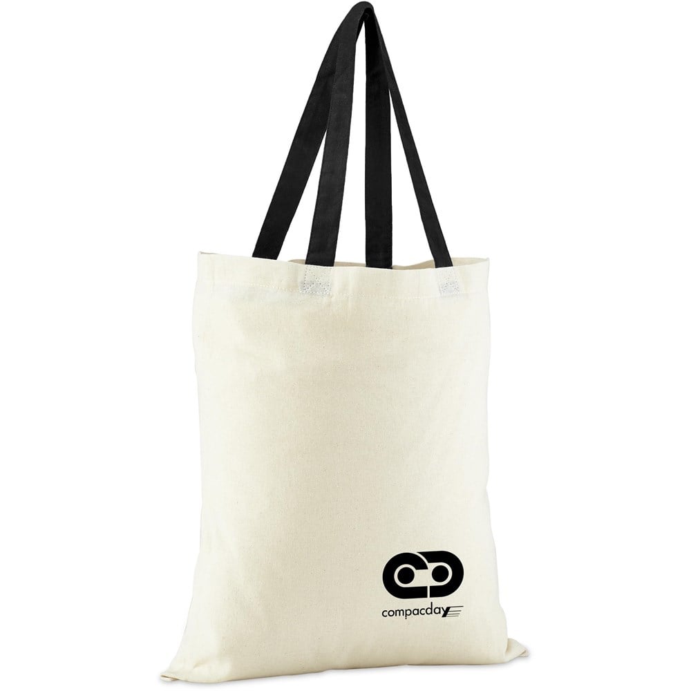 Sac cabas Altitude Tide en coton - Noir