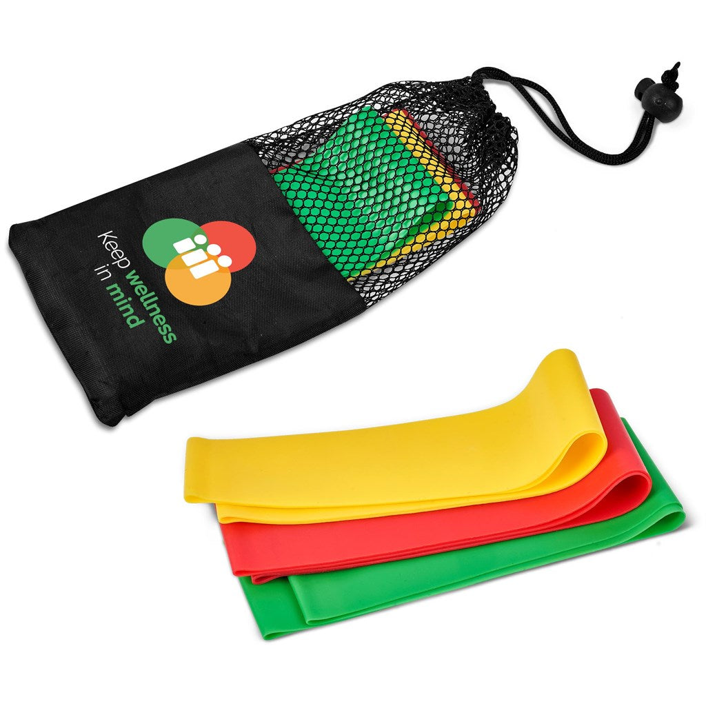 Bandas de resistência para treino em altitude - Conjunto de 3