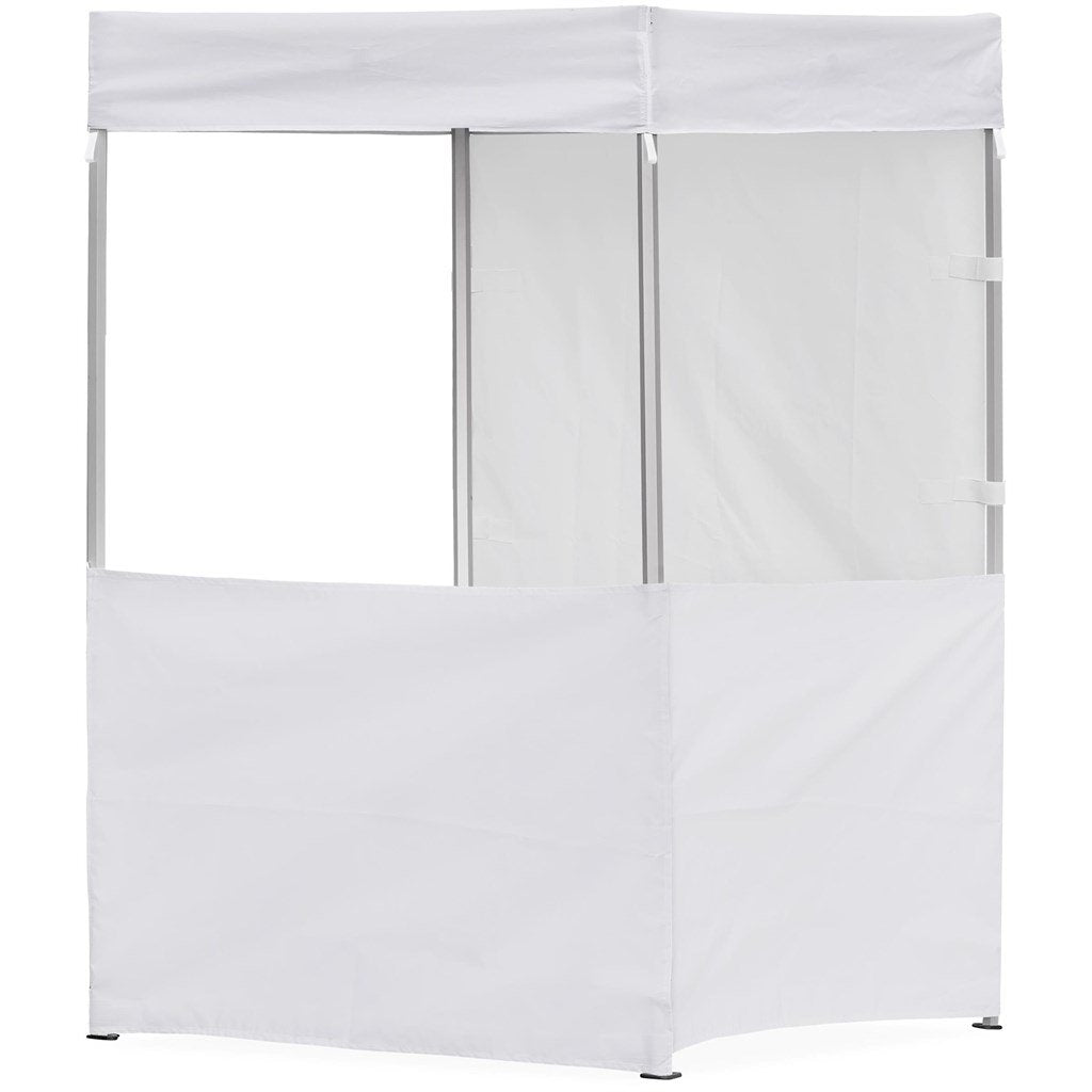 Gazebo sublimado Ovation 1,5m x 1,5m - 2 camadas de meia parede - 1 camada de parede completa