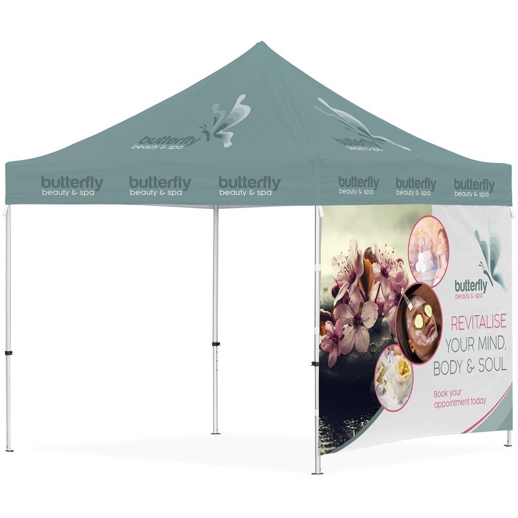 Gazebo sublimado Ovation 3m x 3m - 1 revestimento de parede completa