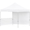 Gazebo sublimé Ovation 3 m x 3 m - 1 demi-paroi - 1 paroi entière