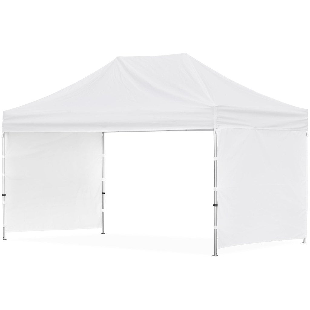 Gazebo sublimé Ovation 4,5 m x 3 m - 2 parois courtes