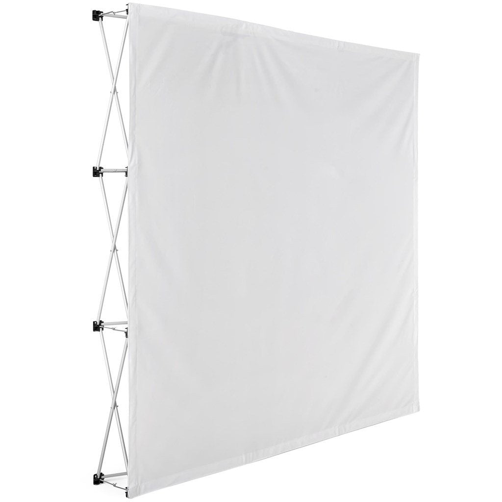 Parede de banner reta Legend 2,25 m x 2,25 m