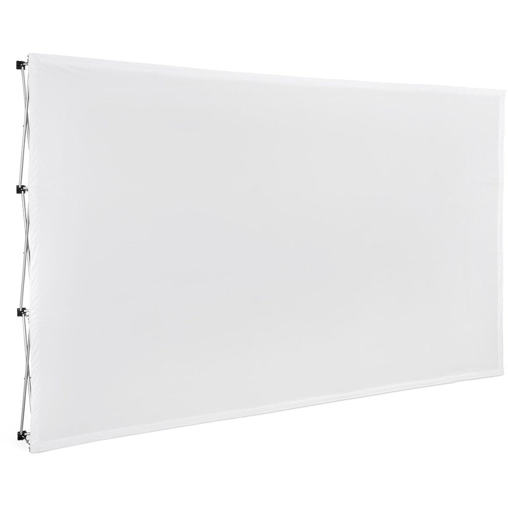 Parede de banner reta Legend 3,7 m x 2,25 m