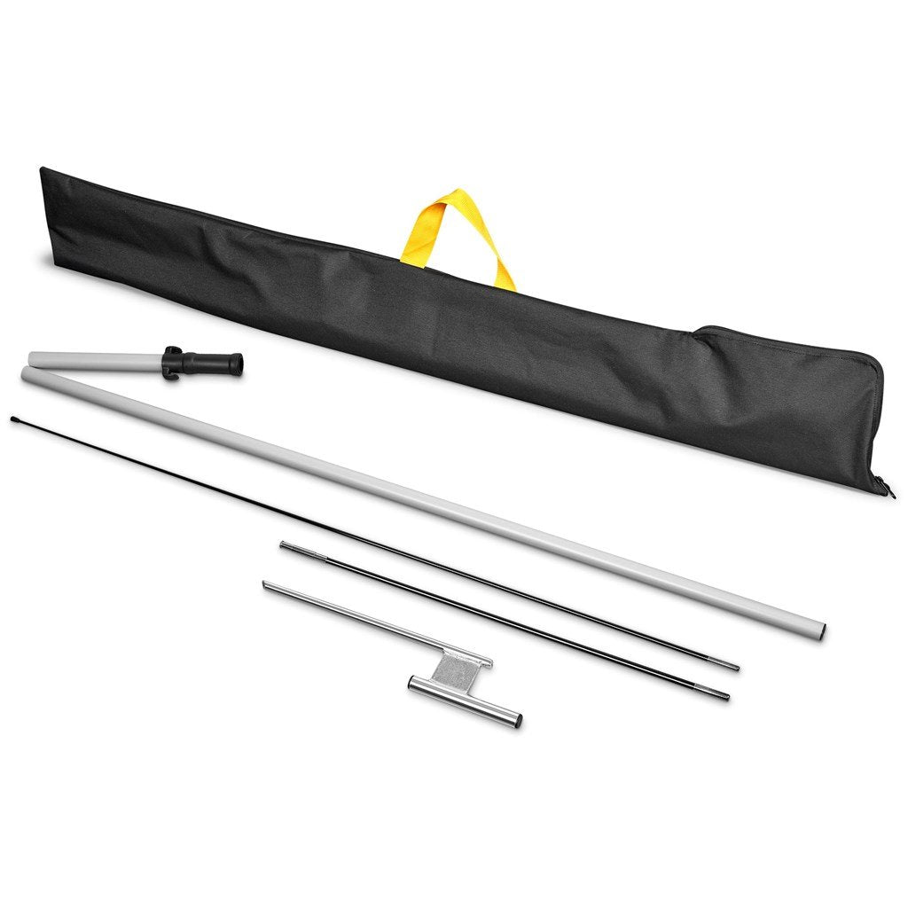 Bannière volante en forme d'aileron de requin Legend 2 m (lot de 2)