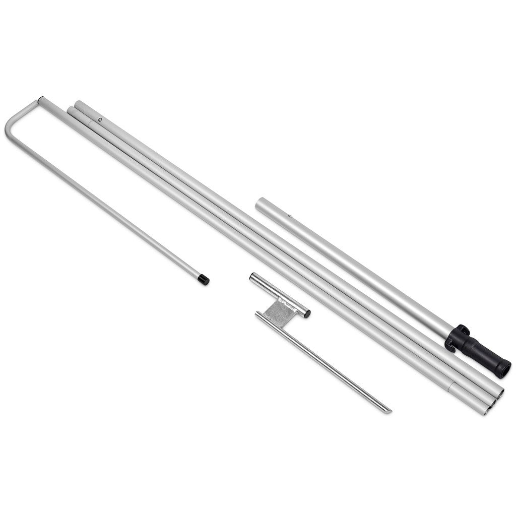 Bannière volante télescopique Legend 4 m (lot de 2)